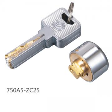 750A5-ZC25边柱叶片锁芯